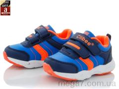 Кроссовки, Clibee оптом F701 d.blue-orange