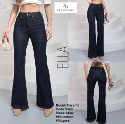 Джинсы женские ZEO BASIC оптом 56127340 5320-3