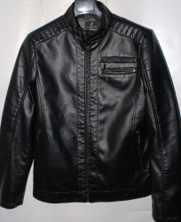 Куртки кожзам мужские FUDIAO (black) оптом 32179085 1857 -56