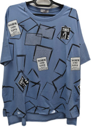 Футболки женские БАТАЛ оптом 61238075 779-55