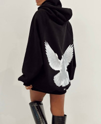 Худі жіночі на флісі оптом INNA 