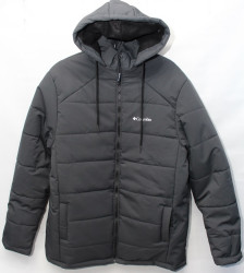 Куртки зимние мужские БАТАЛ (серый) оптом 54130729 02 -13