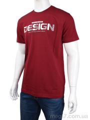 Футболка, Мир оптом 3707-69-3 bordo