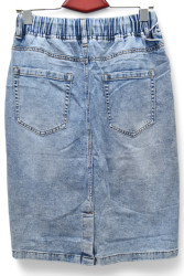 Юбки джинсові жіночі ZIJINYAN БАТАЛ оптом DRAGON