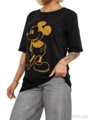 Футболка, Massmag оптом 1023 чорний