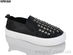 Слипоны, Super Gear оптом 01-728 black