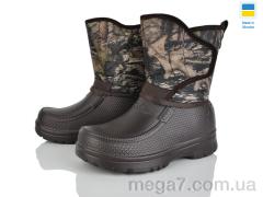 Сапоги из пены, Golden Lion оптом 140 коричневий