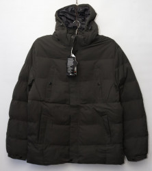 Куртки зимние мужские БАТАЛ (khaki) оптом 04896132 01-24
