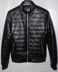 Куртки кожзам мужские FUDIAO (black) оптом 53216489 501-46