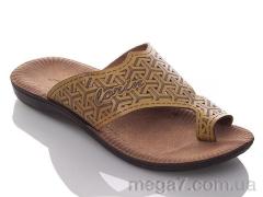 Шлепки, DeMur оптом M2701 camel