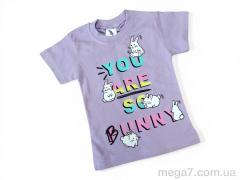 Футболка, Kids-modnik оптом 117-1 бузковий