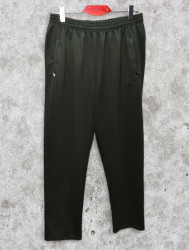 Спортивные штаны мужские БАТАЛ (хаки) оптом 79036851 QD4-20