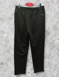 Спортивні штани чоловічі БАТАЛ (хакі) оптом  