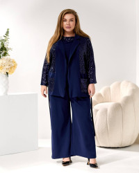 Костюми жіночі ПОЛУБАТАЛ (3-ка) оптом