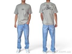 Футболка, I8denim оптом 90582 gri