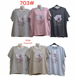 Футболки жіночі БАТАЛ оптом 