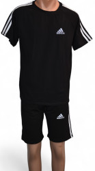 Спортивные костюмы мужские (черный) оптом   37056482 04-43