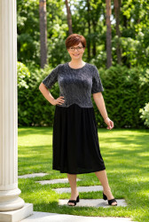 Платья женские БАТАЛ оптом 02491786 51-118