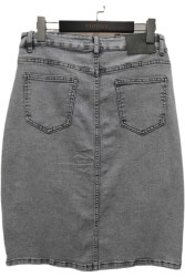 Юбки джинсовые женские БАТАЛ оптом 85623710 81980-128