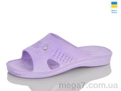 Шлепки, Lot Shoes оптом Камінчик новий бузок