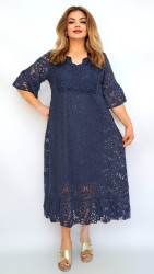 Платья женские БАТАЛ оптом 83469571 253-50