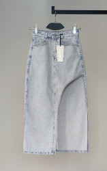 Юбки джинсовые женские REAL FOCUS оптом 02178435 4205-24-9