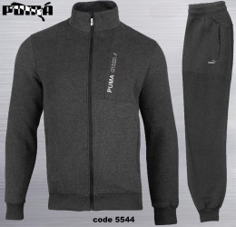 Спортивные костюмы мужские на флисе БАТАЛ оптом 45621780 5544-278