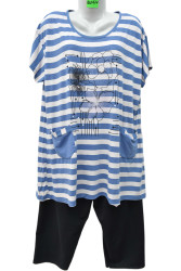 Костюмы женские БАТАЛ оптом 60497821 471-334