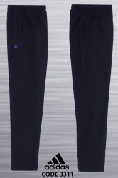 Спортивные штаны мужские БАТАЛ (темно-синий) оптом 47862503 3311-39