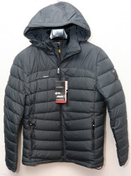 Куртки зимние мужские (серый) оптом 87049165 D52-120