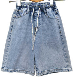 Шорты джинсовые подростковые FOREST JEANS оптом 60895132 5143-11