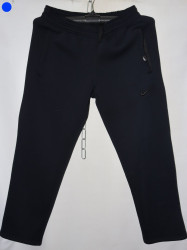 Спортивные штаны мужские на флисе (dark blue) оптом 32697508 000-17