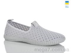 Слипоны, DeMur оптом 6526 сірий