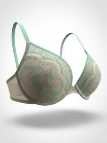 Бюстгальтер Acousma A6466BCH (  бежево-зелёный, B  6 шт. )
