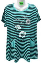 Футболки женские БАТАЛ оптом 86450213 433-326