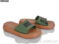 Шлепки, Super Gear оптом 01-6216 khaki