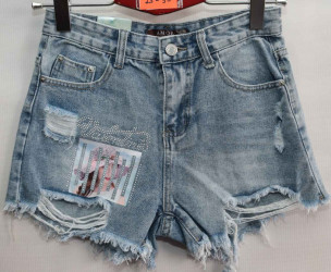 Шорты джинсовые женские AMOR оптом 62518740 Y2017-51