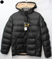 Куртки зимние мужские WOLFTRIBE на меху (black) оптом 40896132 B11-50