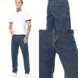 Джинси чоловічі I8DENIM оптом THREE BLACK  