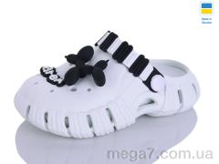 Кроксы, Lot Shoes оптом 012 білий-білий