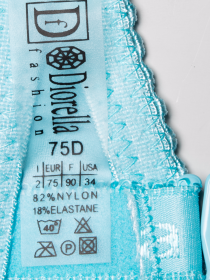 Бюстгальтер Diorella 34271D (  голубой, D  6 шт. )