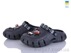 Кроксы, Inblue оптом DS770 чорний