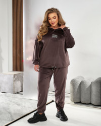 Спортивные костюмы женские БАТАЛ оптом 57603829 4062-35