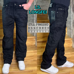 Джинси чоловічі на флісі оптом LS-JEANS 