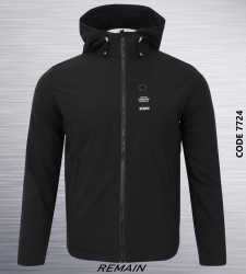Куртки демисезонные мужские (черный) оптом 81067259 7724-9