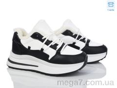 Кроссовки, Ok Shoes оптом 546-281 white-black