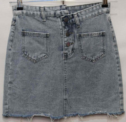 Юбки джинсовые женские оптом 59724601 6055-130