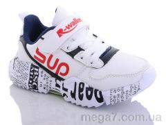 Кроссовки, Euro baby оптом 9066 white-blue
