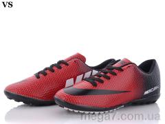 Футбольная обувь, VS оптом Nike Mercurial red/black(36-39)