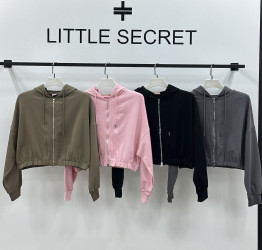 Спортивні кофти жіночі (графіт) оптом 